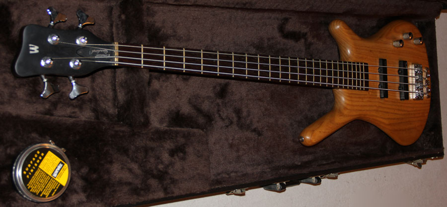 Warwick Corvette Standard 4 String Bass inkl. Case